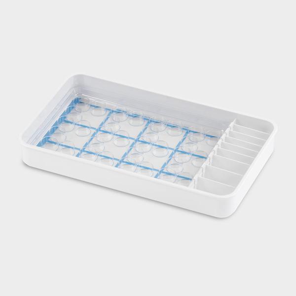 Melipul Becher-Tablett 12x3 VF-43, mit 9 variablen Fächern